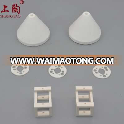 High Temperature Resistance ceramic feedthrough insulator