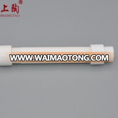 High wear resistance textile ceramic pipes