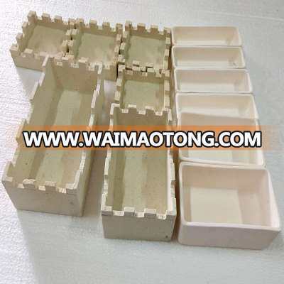 Alumina Refractory mullite Saggar for sinter Lithium Batteries