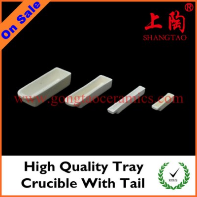 High Quality Tray Crucibles with Tail